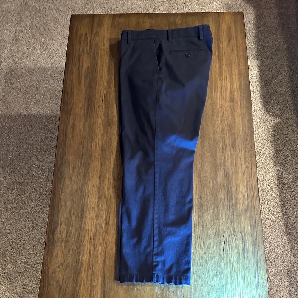 Dockers Men's Flex Comfort Dark Blue 34 x 30 Classic Fit Pants